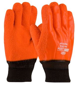 GLOVE PVC DIPPED INSULATED CRYSTAL GRIP MENS - PVC